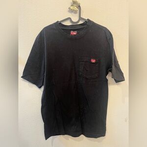 Wrangler Classic Pocket T-Shirt with Red Label Detail